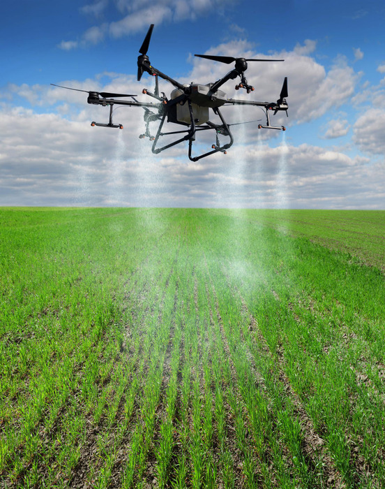 Drone spraying in agriculture discount